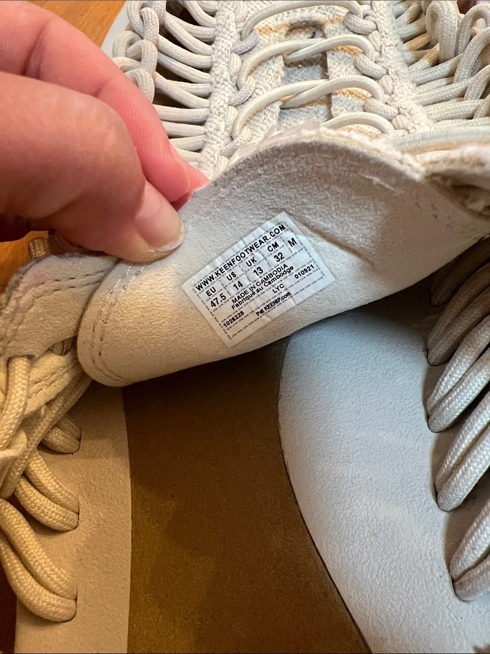 Keen Cream UNEEK Sandals - Braided Cord Design Size 14